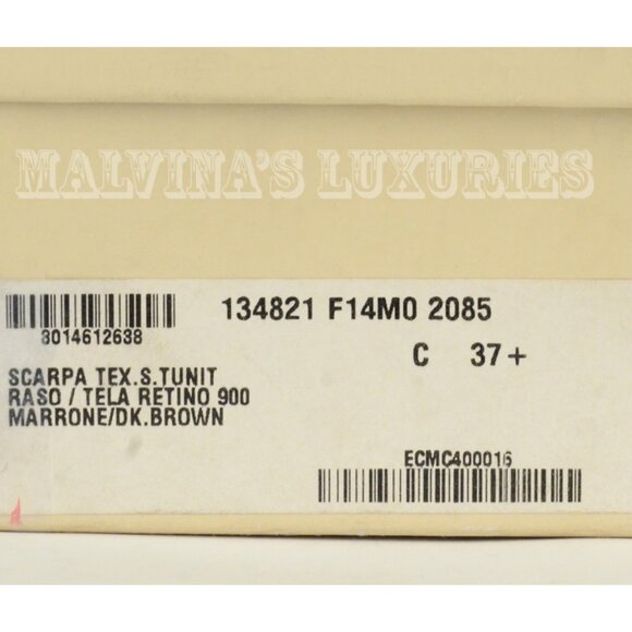 STELLA MCCARTNEY SHOES MESH & SATIN BROWN PUMPS sz 37.5 / 7.5 - Picture 13 of 13